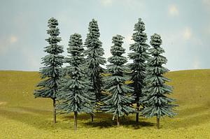 8" - 10" Blue Spruce Trees [3 Pieces] (32212)