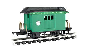 Baggage Short Line Railroad - Green With Black Roof (97092)