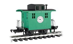 Caboose Short Line Railroad - Green With Black Roof (98099)